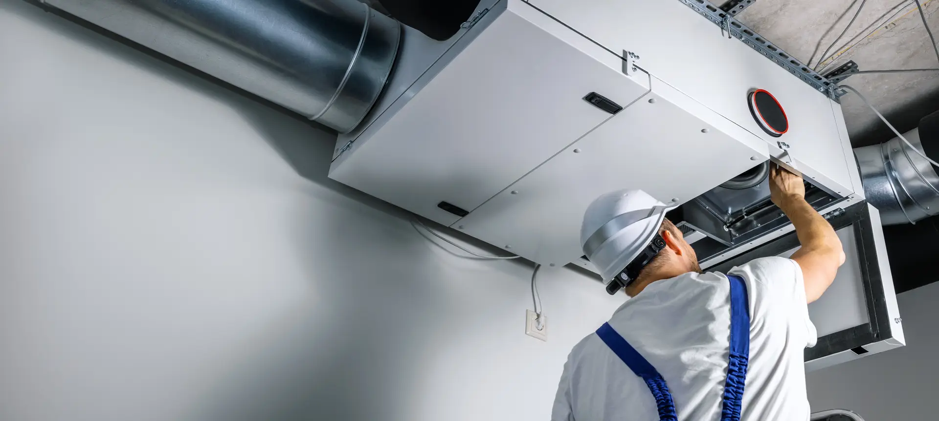 Service ventilationsaggregat Sandviken